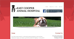 Desktop Screenshot of eastcooperanimalhospital.com